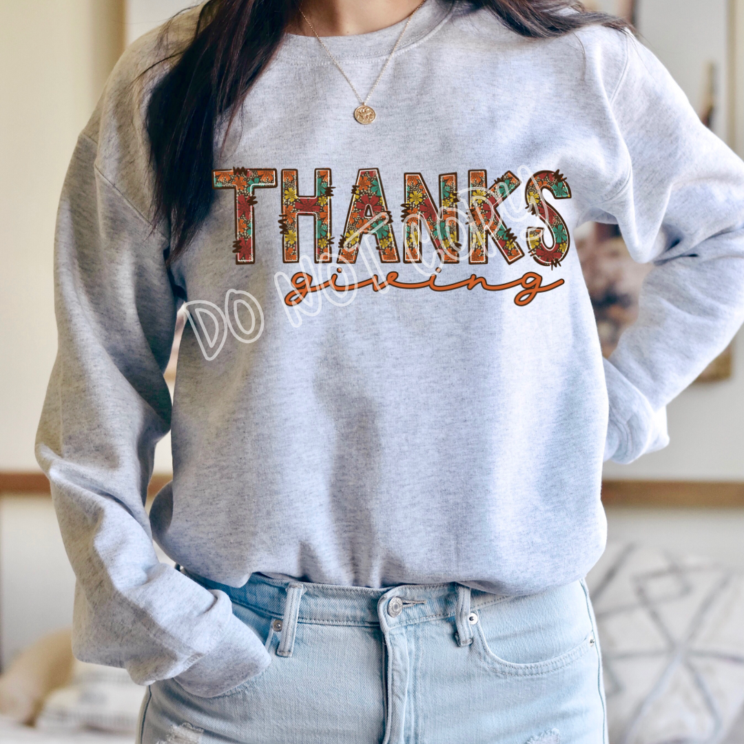 THANKSGIVING - CREWNECK SWEATSHIRT