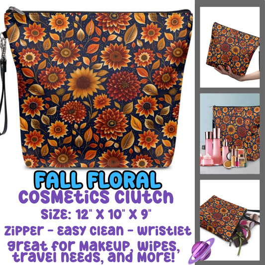 FALL FLORAL - COSMETIC CLUTCH RUN 3 PREORDER CLOSES 9/17