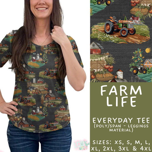 Batch #496 - Careers Collection 2 - Closes 2/25 - ETA late April - Farm Life Everyday Tee