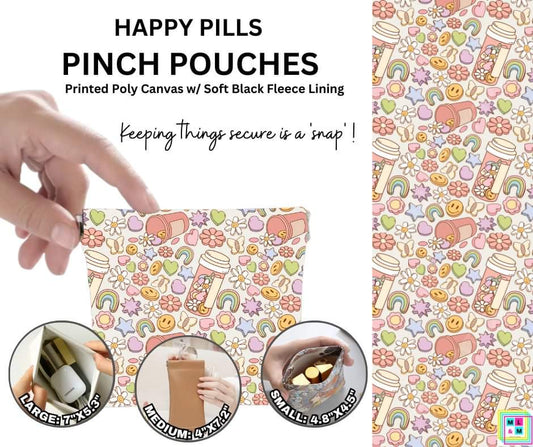 Happy Pills Pinch Pouches