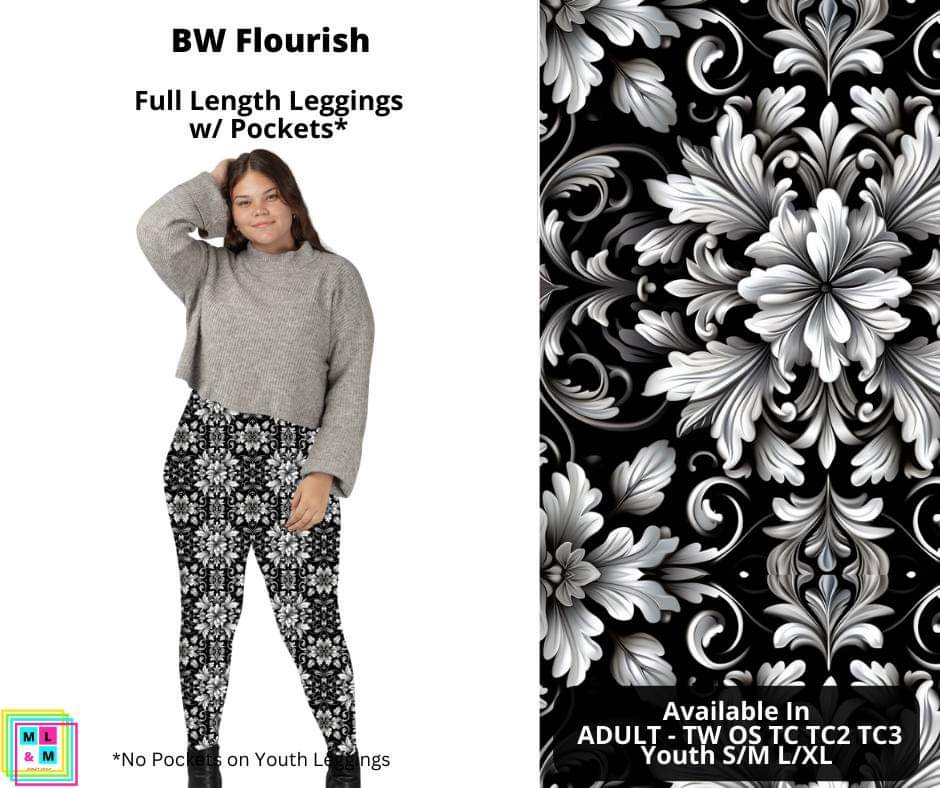 BW Flourish Full Length Leggings w/ Pockets