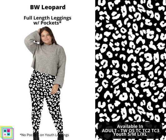 BW Leopard Full Length Leggings w/ Pockets