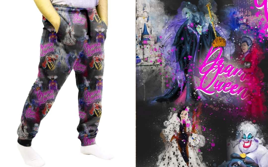 Drama Queen leggings, capris, lounge pants, and joggers