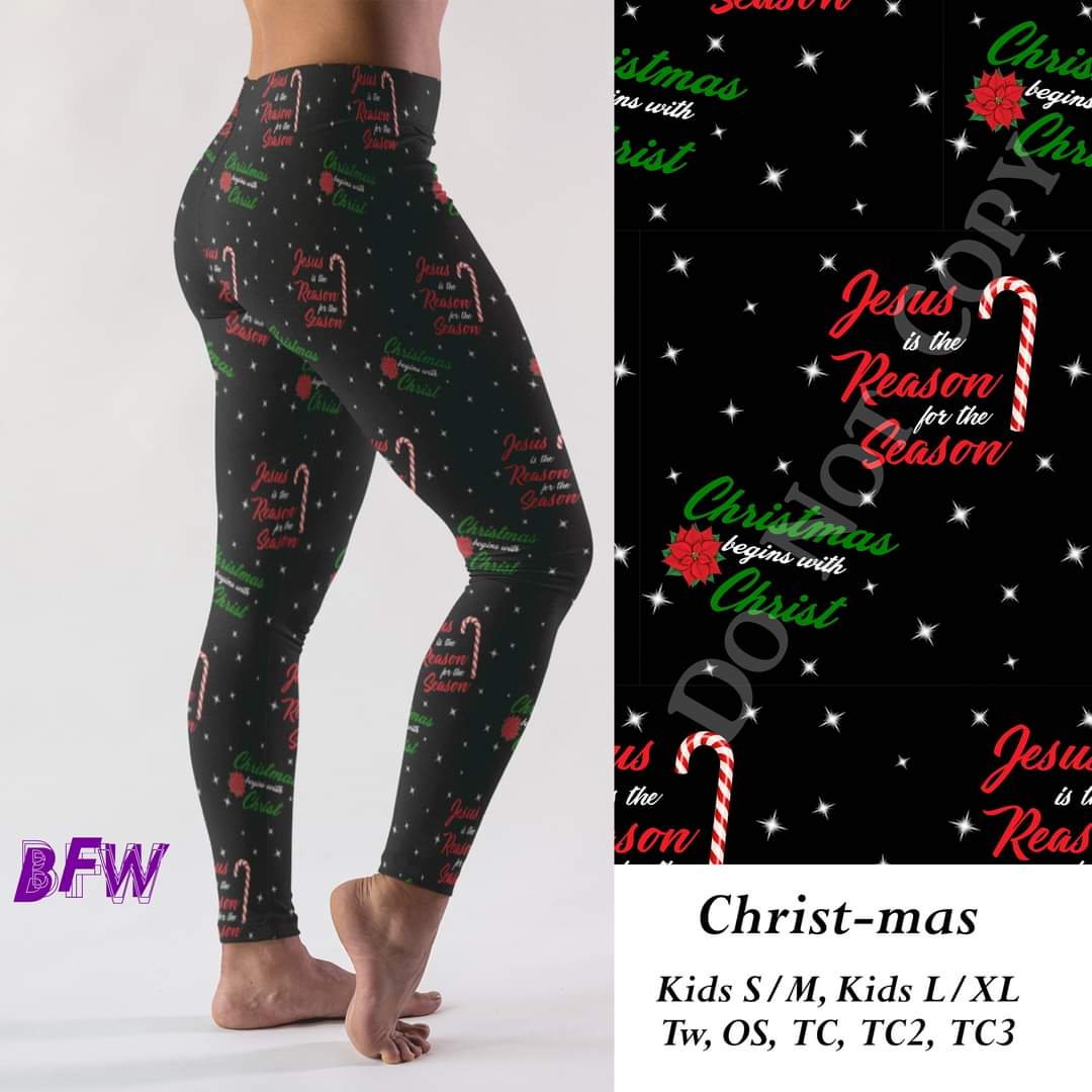 Christ-mas Leggings and skirted leggings