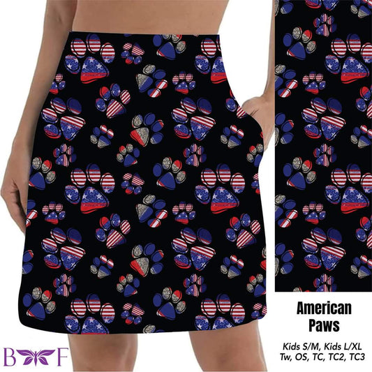 American Paw capris and Skorts with pockets