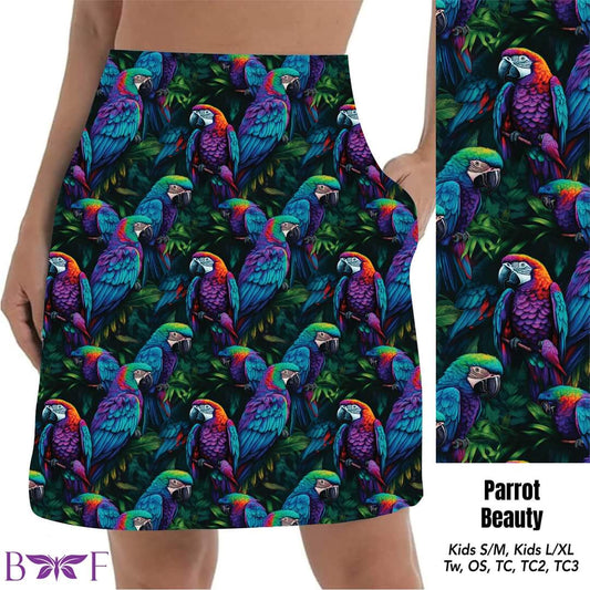 Parrot Beauty skort