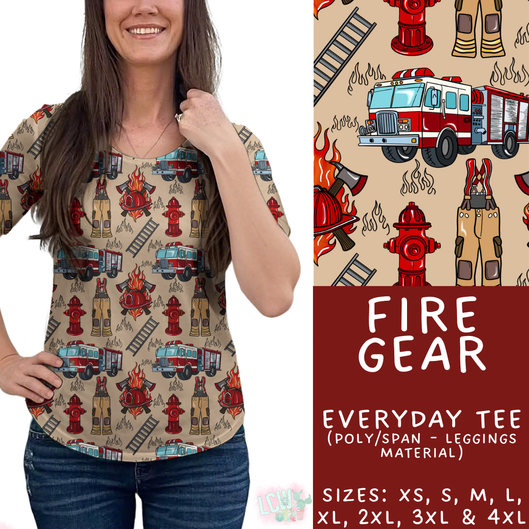 Batch #496 - Careers Collection 2 - Closes 2/25 - ETA late April - Fire Gear Everyday Tee
