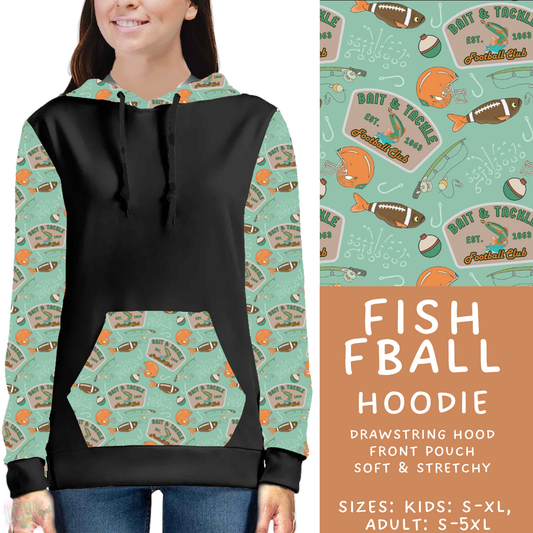 Batch #592 -  Fun Run 27 - Closes 9/30 - ETA late Nov - Fish FBall Hoodie