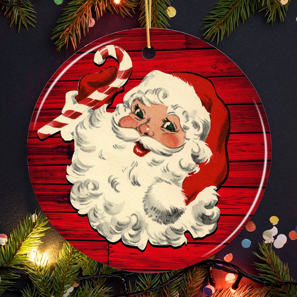 Vintage Santa Claus Ornament