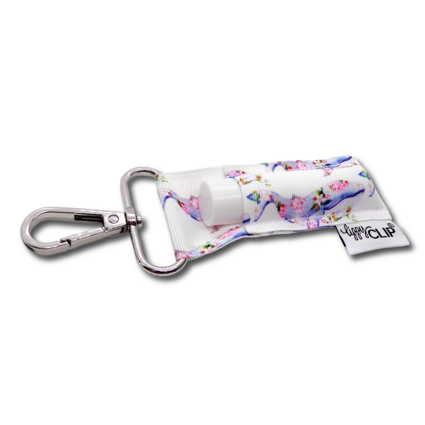 Floral Whale LippyClip® - Economy Hardware + No Packaging