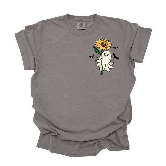 Flower Ghost Graphic Tee