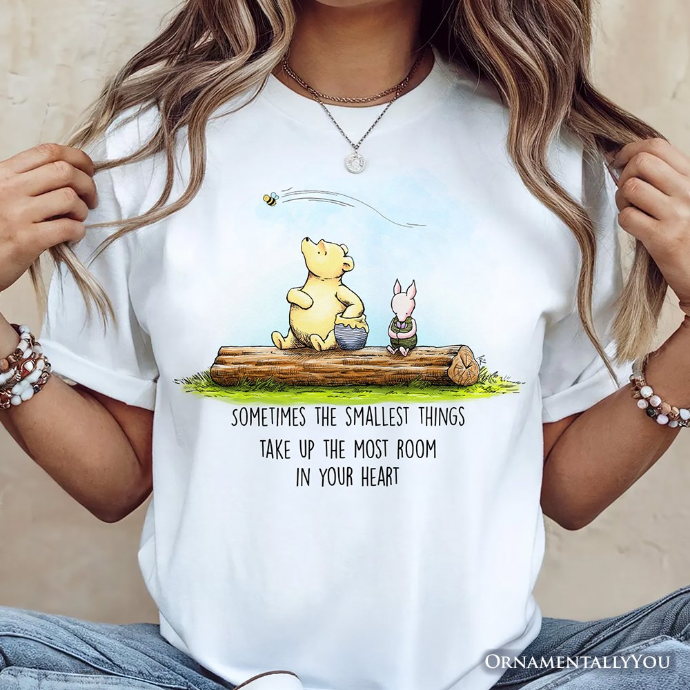 Sentimental Heartwarming Quote T-Shirt, Small Things Tee