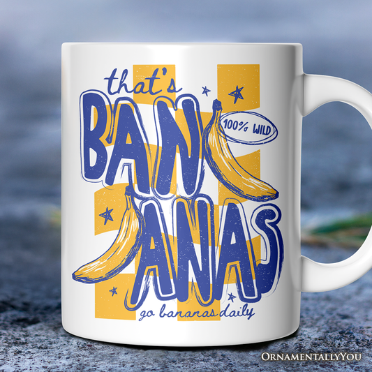 That's Bananas Summer Mug, Funny Tropical Fruit Gift