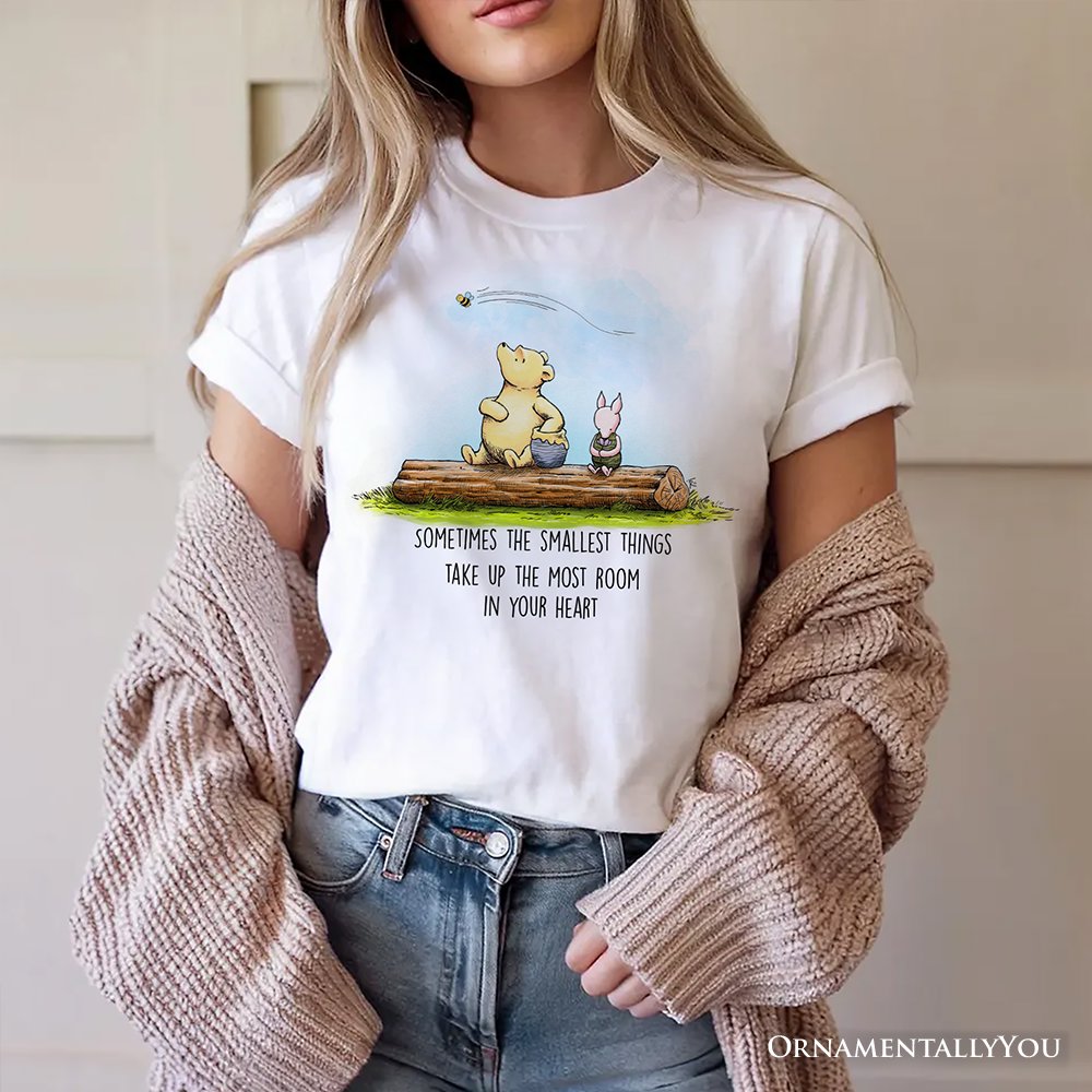 Sentimental Heartwarming Quote T-Shirt, Small Things Tee
