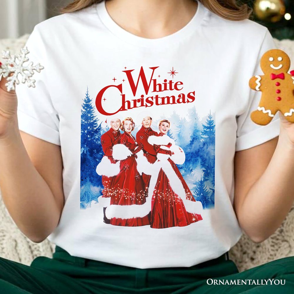 I’m Dreaming of a White Christmas T-Shirt, 1954 Classic Holiday Inn Movie Tee