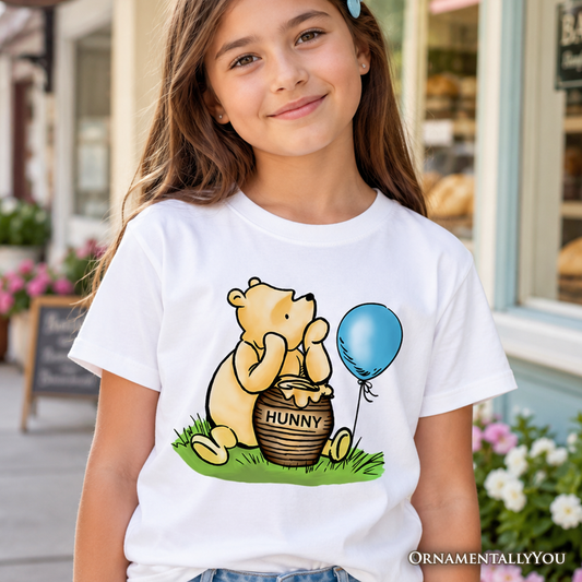 Kids Charming Storybook Bear Cute Trendy Tee