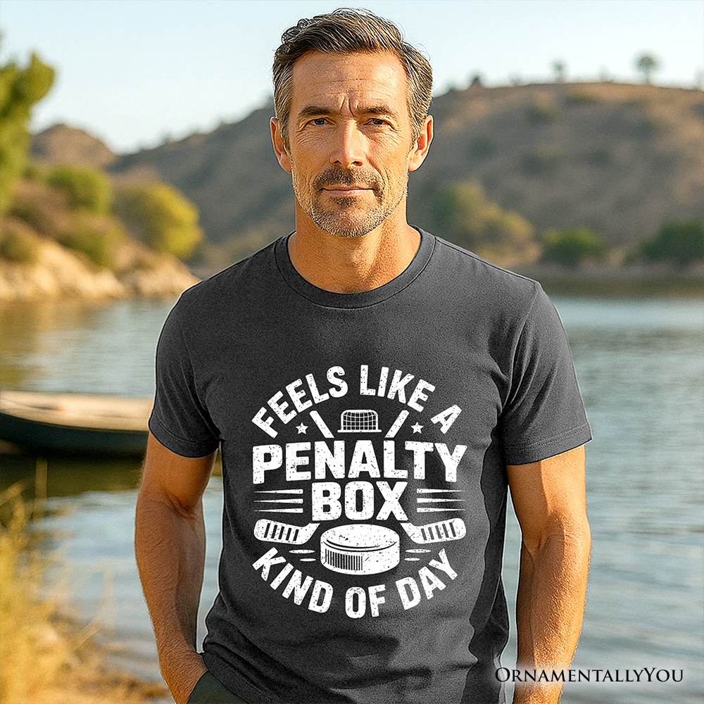 Hockey Penalty Box T-Shirt, Funny Game Day Sports Tee