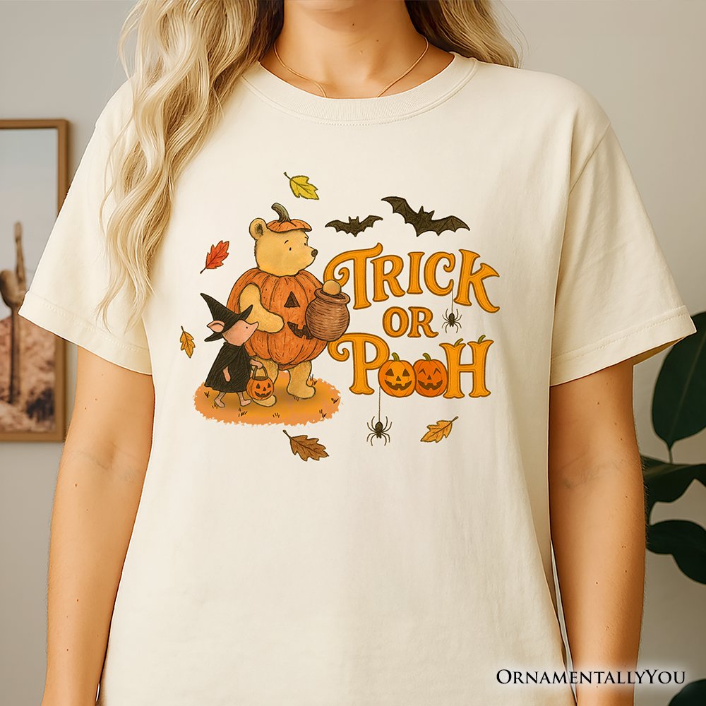 Trick or Treat  T-Shirt, 1926 A.A. Milne Vintage Halloween Friends Tee