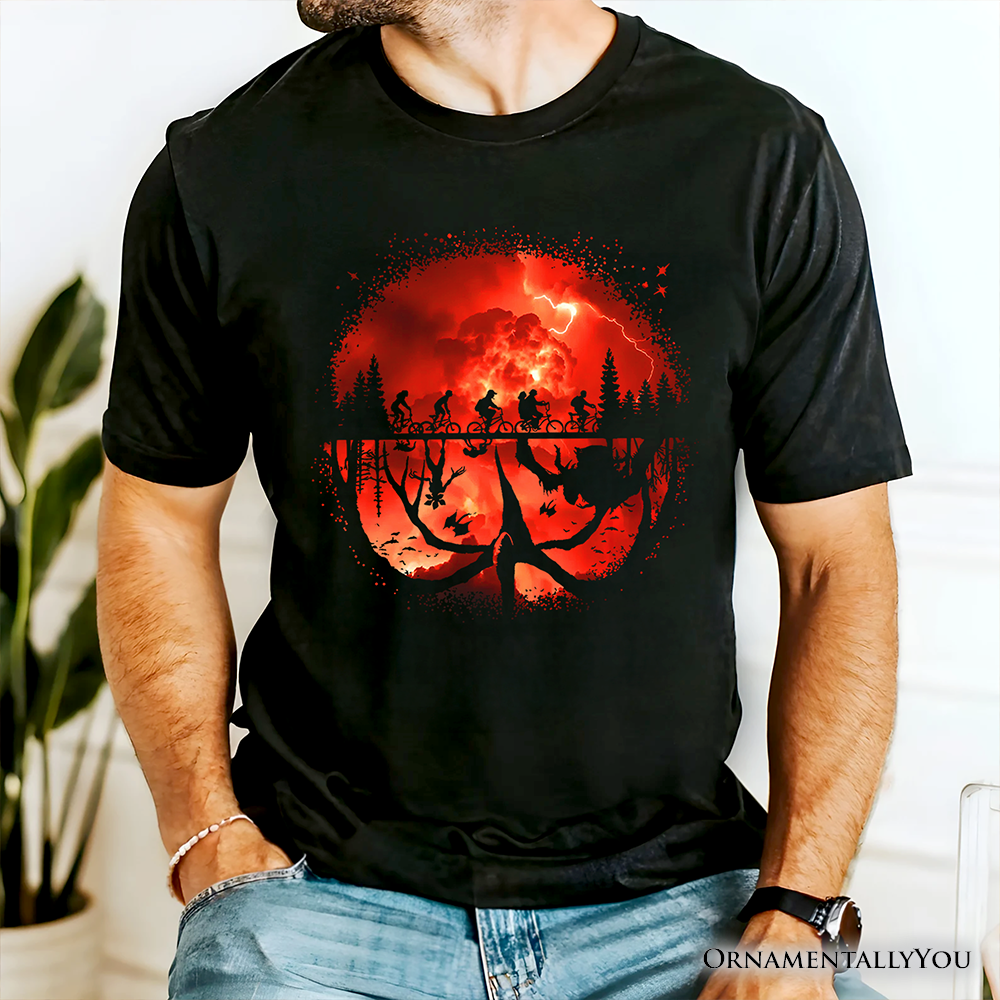 Welcome to the Upside Down T-Shirt, Vintage Horror Halloween Tee