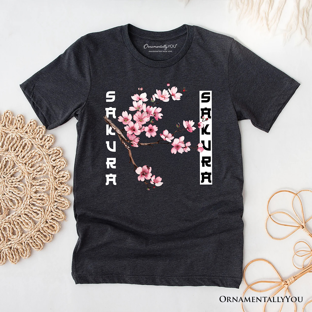 Sakura Cherry Blossom T-Shirt, Vintage Japanese Spring Floral Tee