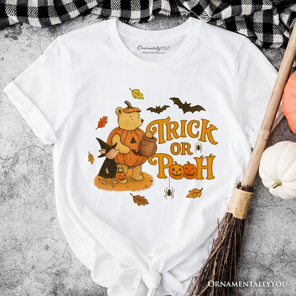 Trick or Treat  T-Shirt, 1926 A.A. Milne Vintage Halloween Friends Tee