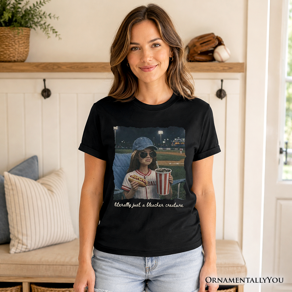 Funny Doll Face Basseball T-Shirt, Sports Fan Mom Tee