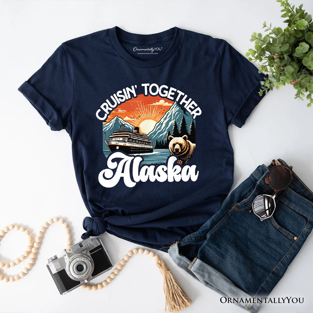 Cruisin' Together Alaska T-Shirt, Family Cruise Vacation Trip Tee