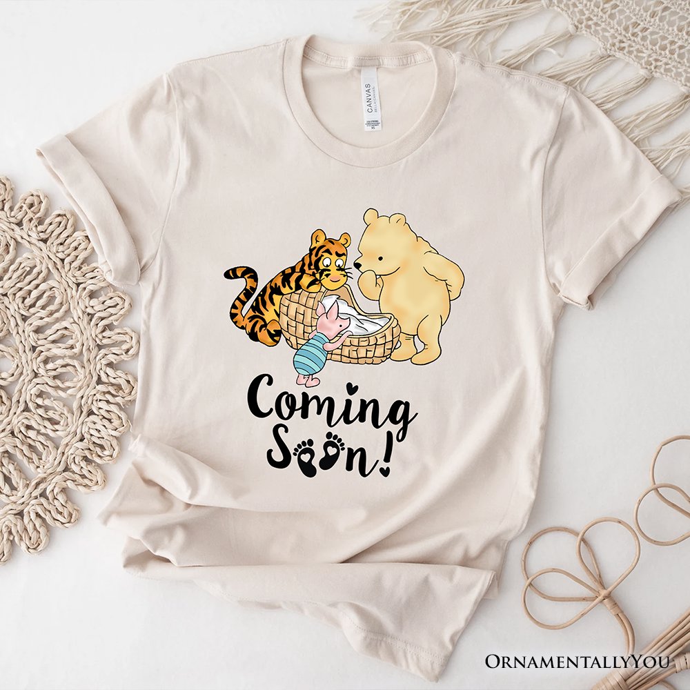 Pregnancy Announcement T-Shirt, Coming Soon Tee for Expecting Moms