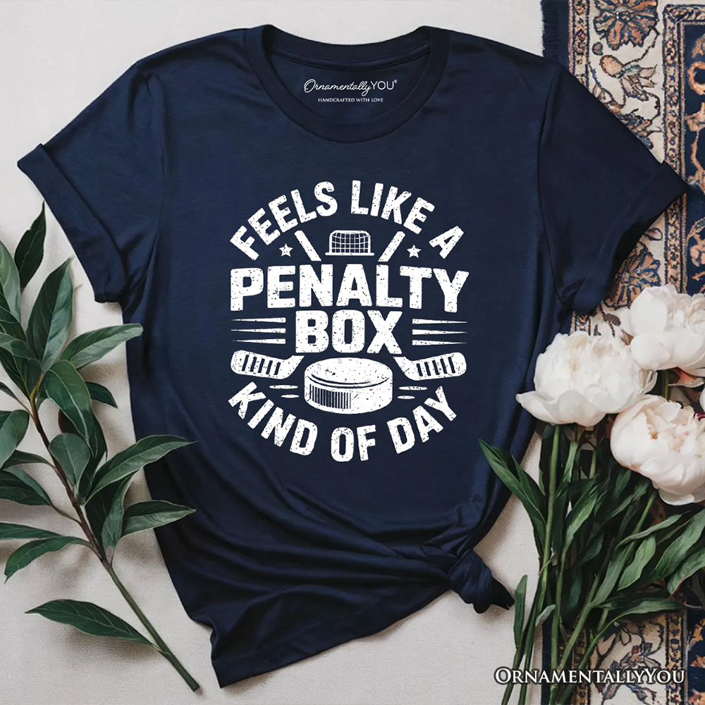 Hockey Penalty Box T-Shirt, Funny Game Day Sports Tee