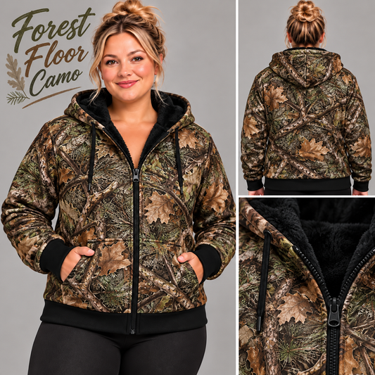 Forest Floor-FLEECE LINED HOODED JACKET-PREORDER CLOSING 11/9, ETA LATE JAN.