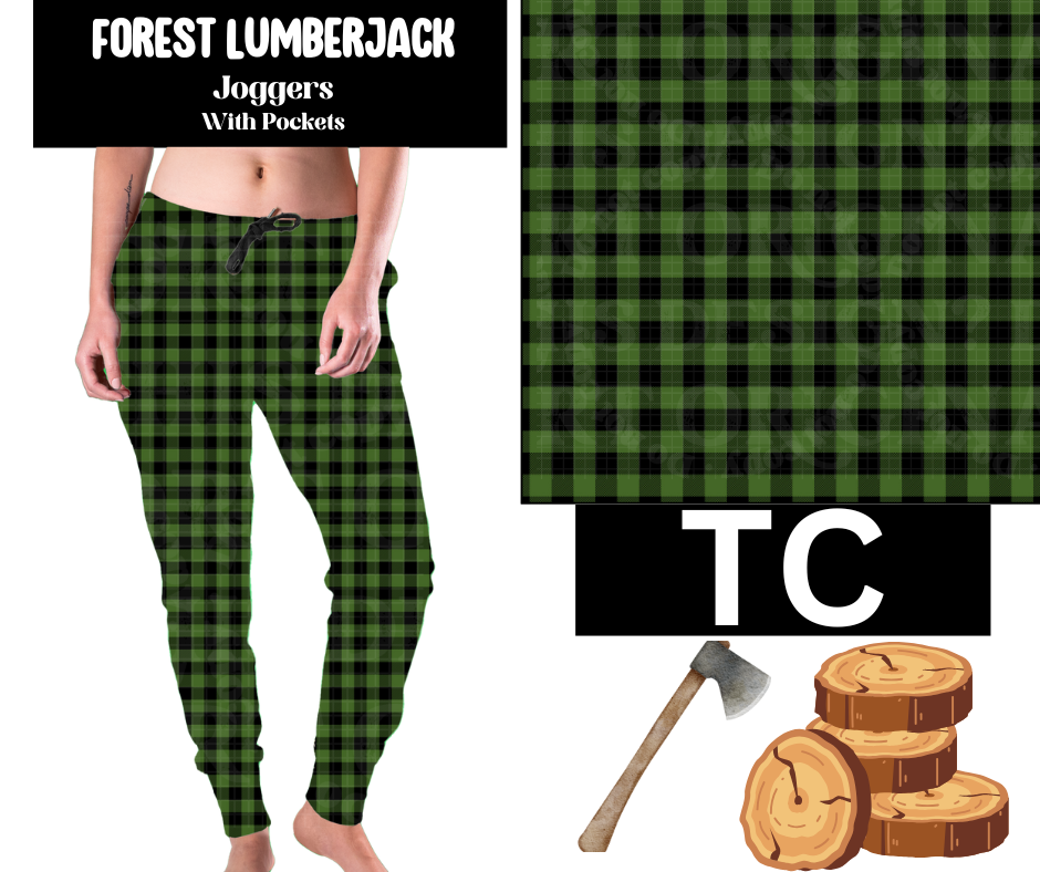 Forest Lumberjack Joggers