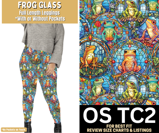 Frog Glass Full Length Leggings w/ Pockets