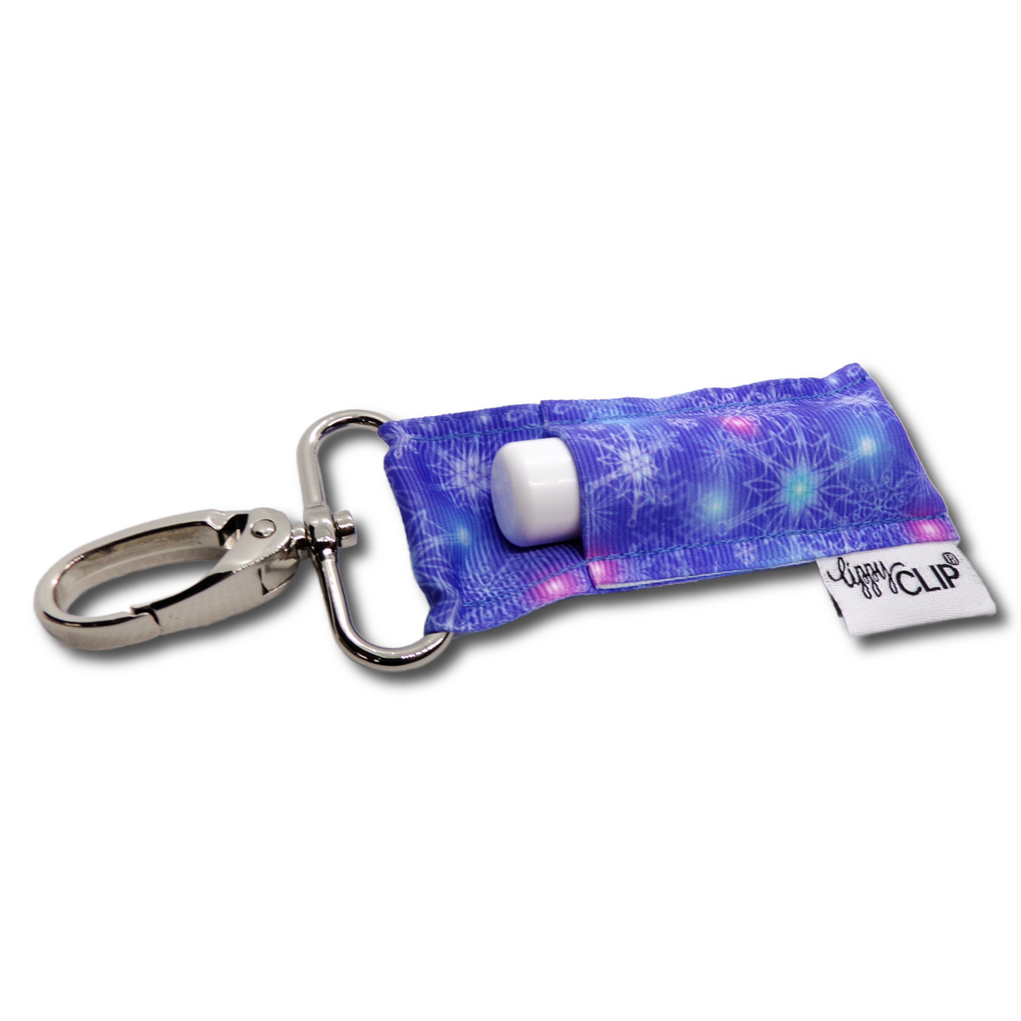 Frozen Snowflakes LippyClip® Lip Balm Holder