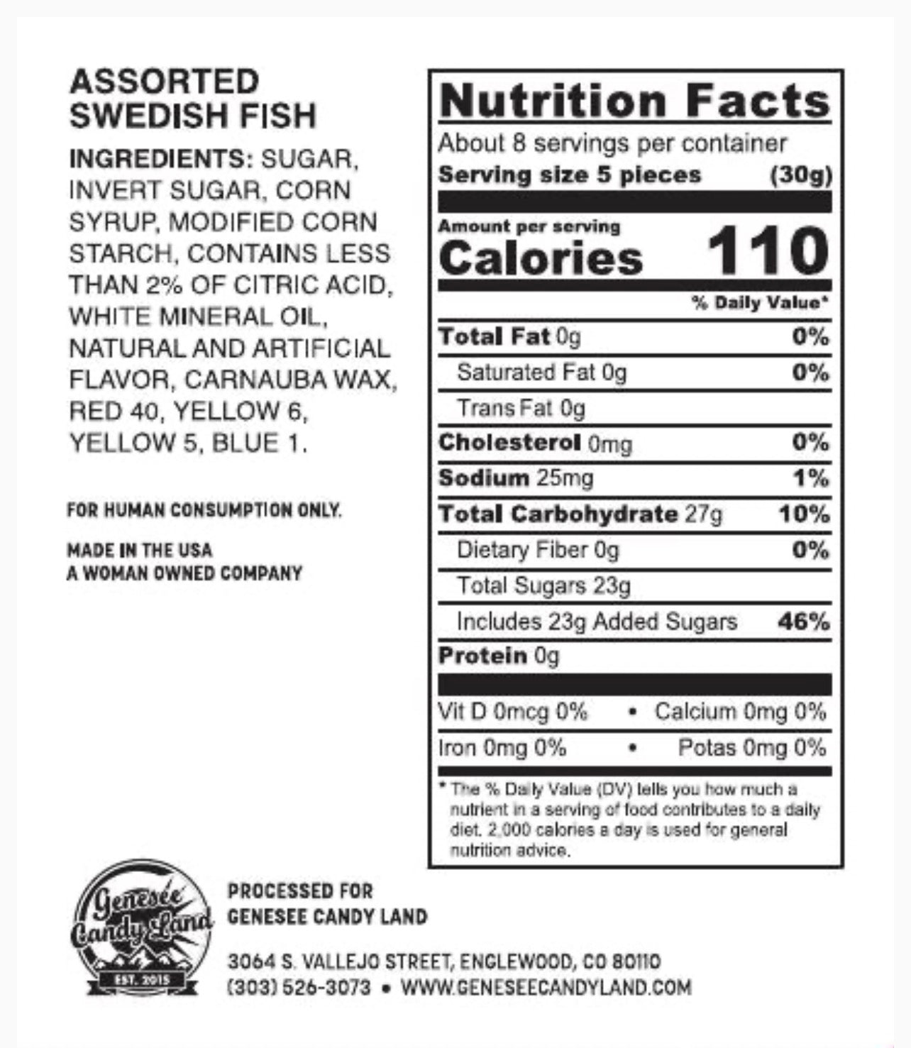 Dolphin Delights (Swedish Fish®)