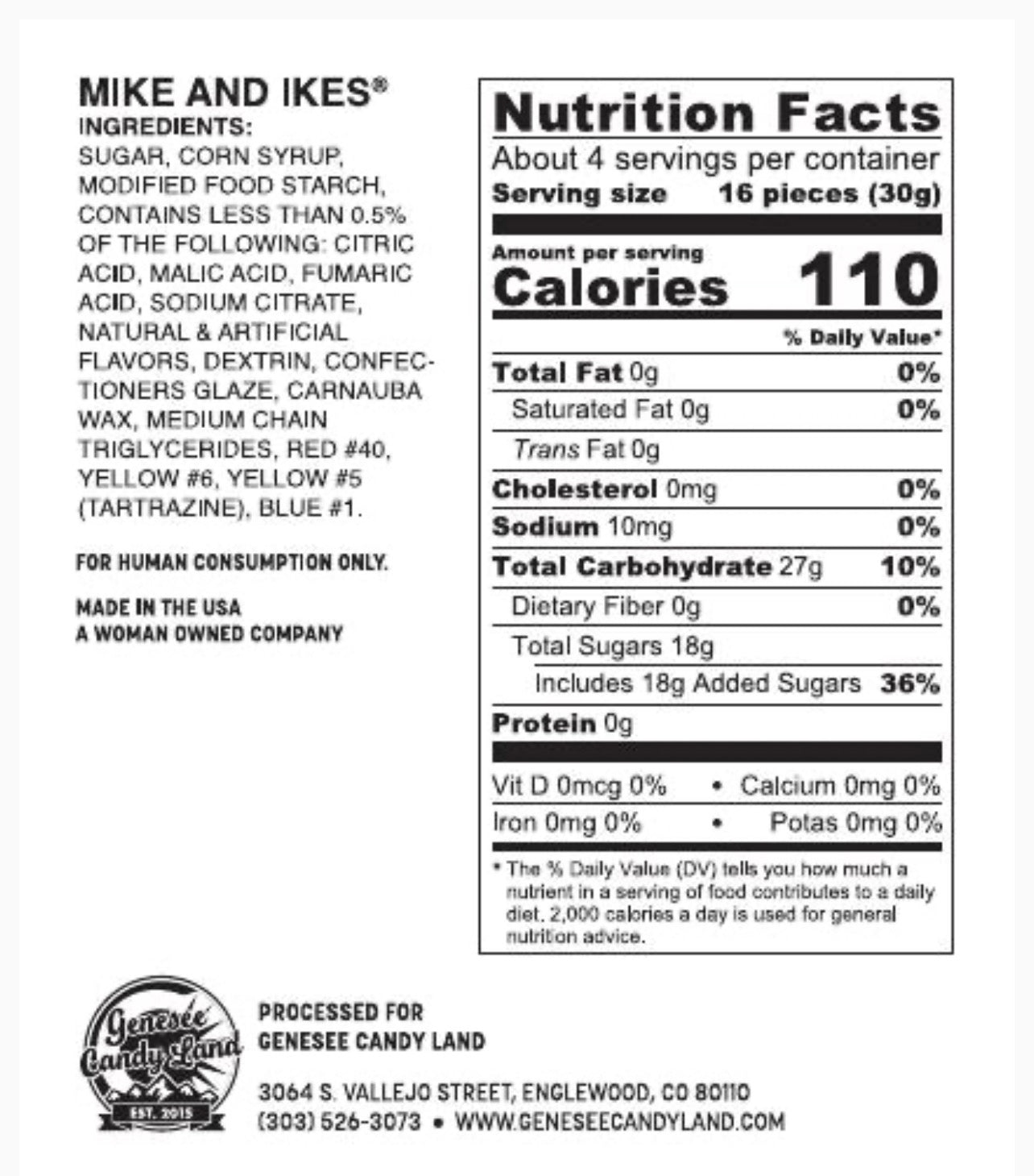 Fox Feed (Mixed Mike&Ike®)