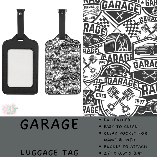 Batch #495 - Travel Collection - Closes 2/23 - ETA late April - Garage Luggage Tag