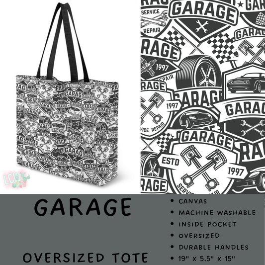 Batch #495 - Travel Collection - Closes 2/23 - ETA late April - Garage Oversized Totes