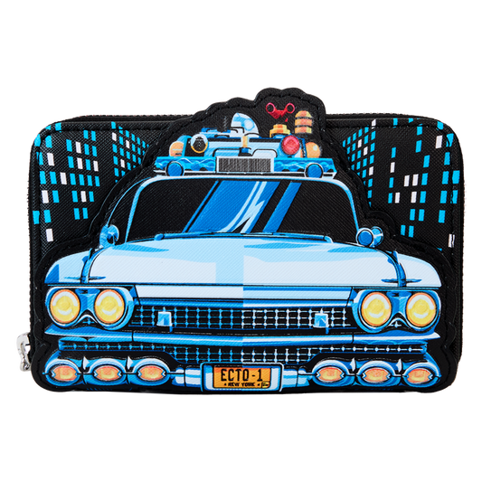Loungefly Ghostbusters - Ecto-1 Glow Zip Around Wallet