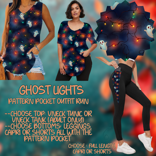 GHOST LIGHTS - PATTERN POCKET OUTFIT RUN 14 CLOSING 10/4