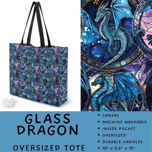 Batch #495 - Travel Collection - Closes 2/23 - ETA late April - Glass Dragon Oversized Totes