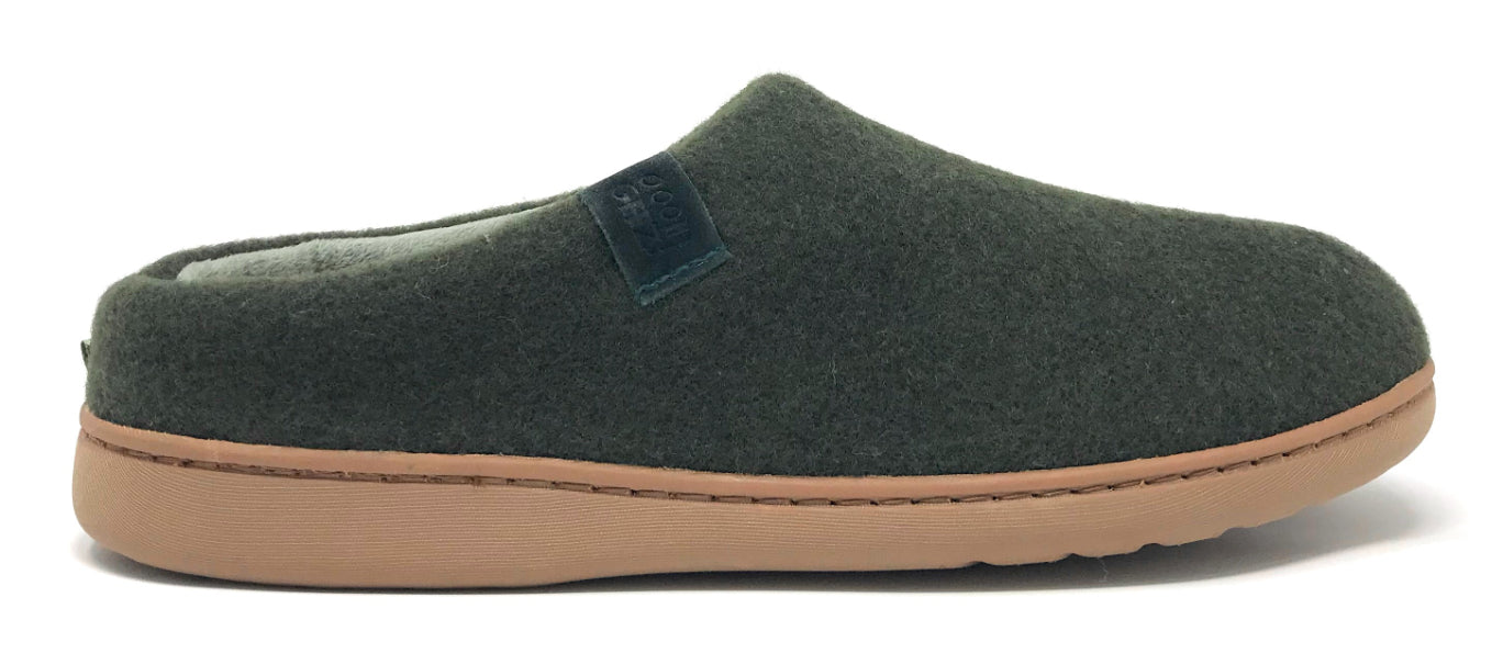 Wool Blend Slip On Slippers