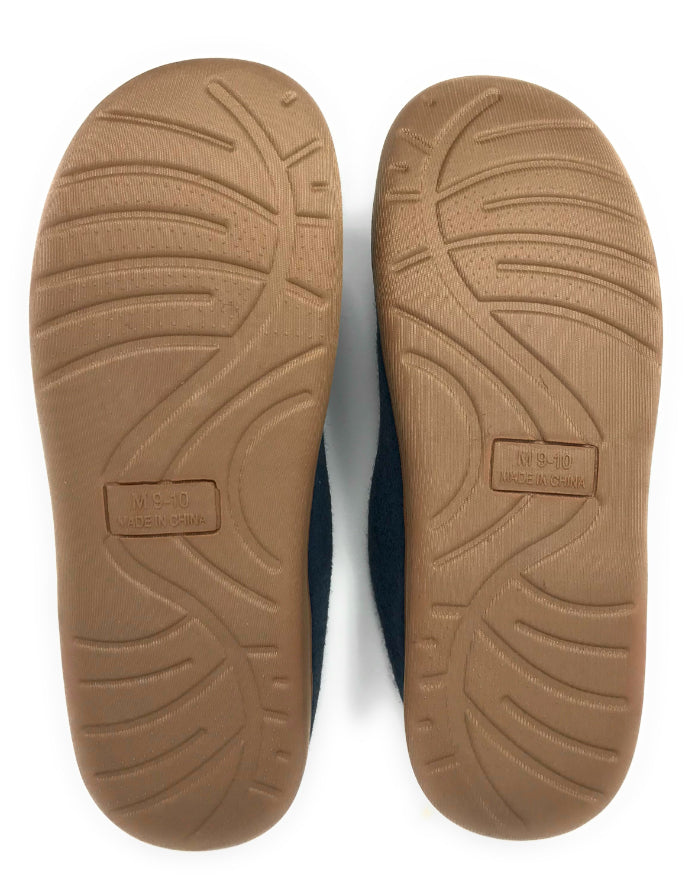 Wool Blend Slip On Slippers