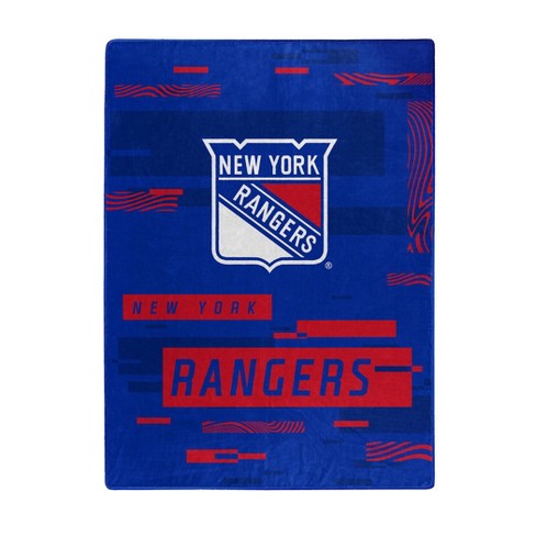 NHL New York Rangers 60" x 80" Digitize Raschel Throw Blanket