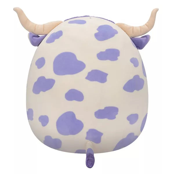 Squishmallows 16" Conway the Purple Spotted Highland Cow Plush Toy