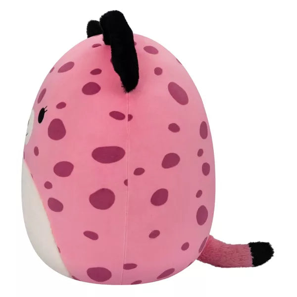 Squishmallows 16" Jalisca the Pink Leopard with Fuzzy Belly Plush Toy