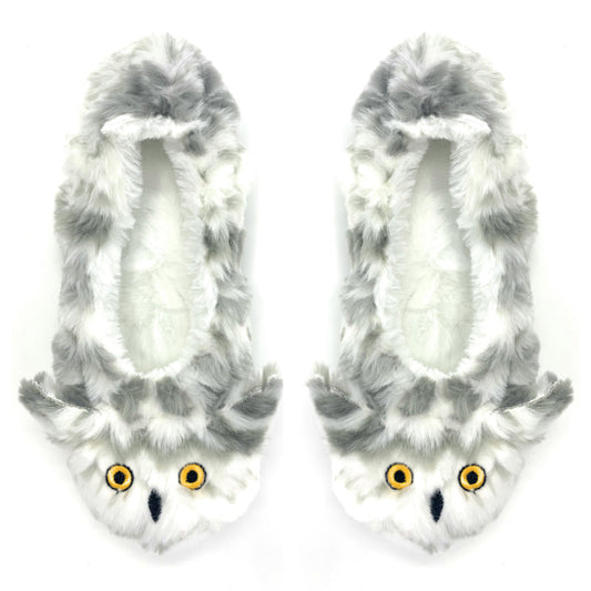 Owl Right Plush Slippers