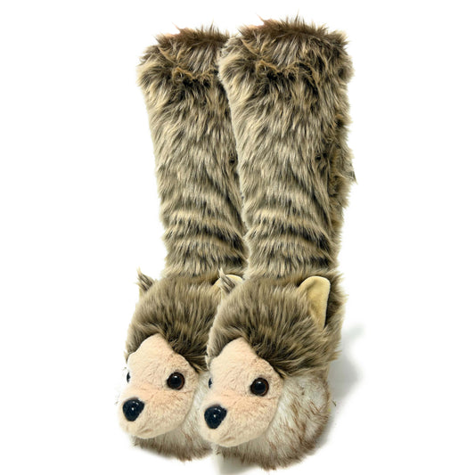 Wolf Pack Slipper Socks