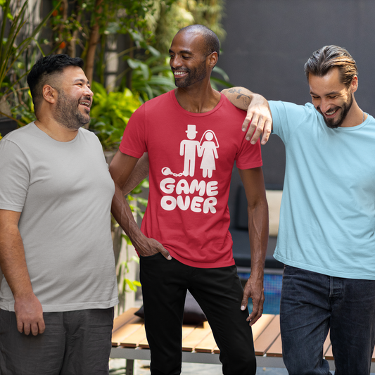 Game Over Groom Graphic Tee