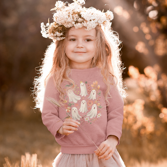 Little Garden Ghosts Youth & Toddler Sweatshirt