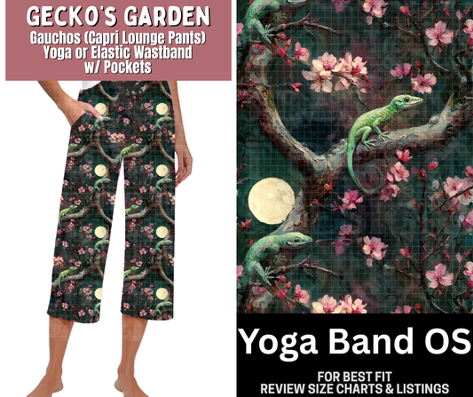 Gecko's Garden Capri Gauchos
